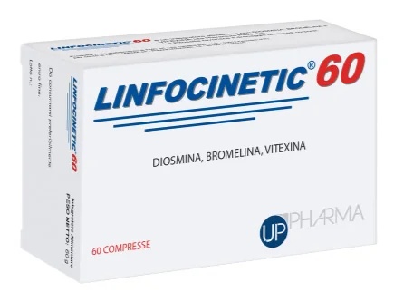Linfocinetic 60 comprimidos, um suplemento alimentar para auxiliar a microcirculação.