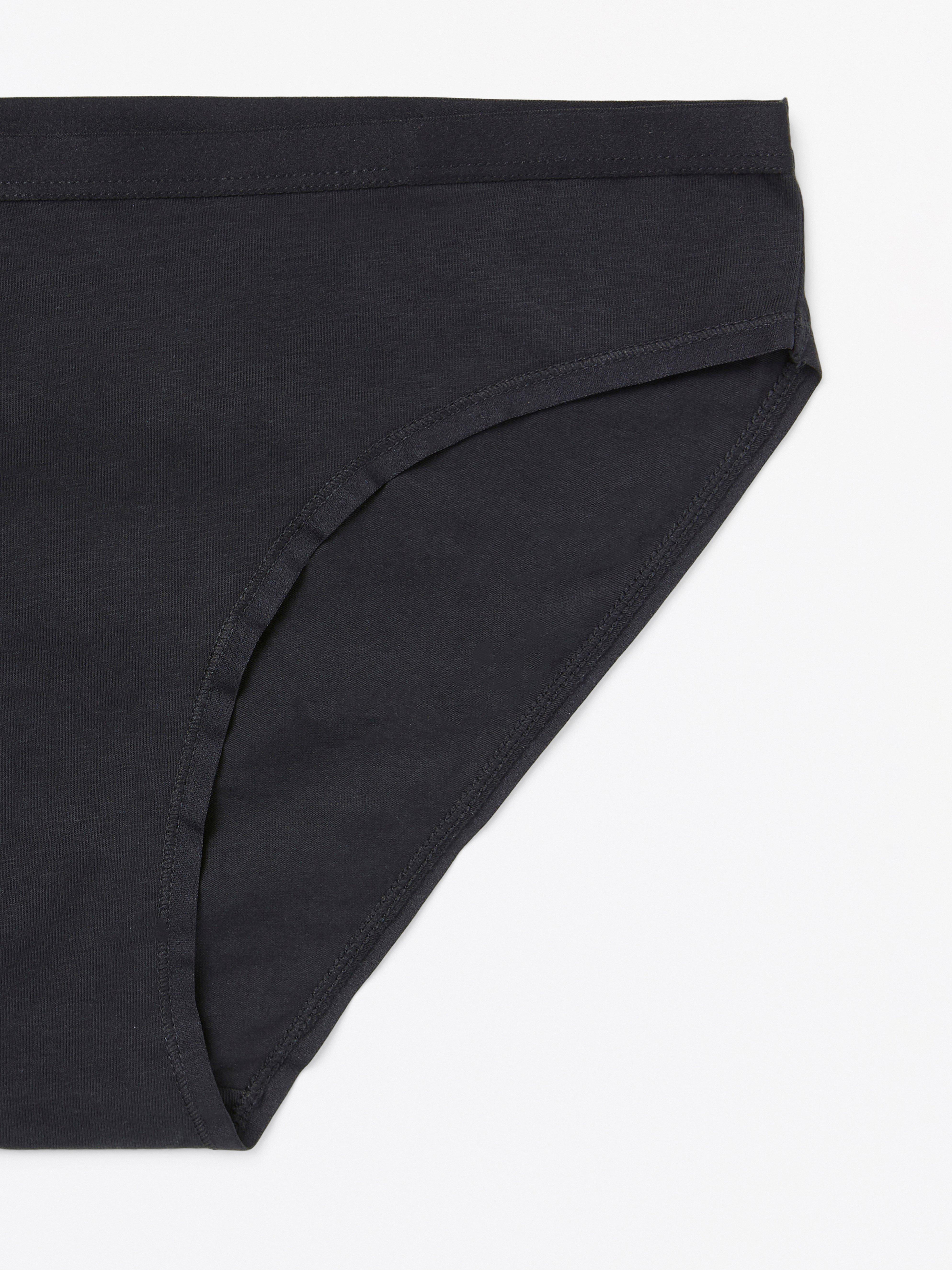 Bikiny s regular waist black