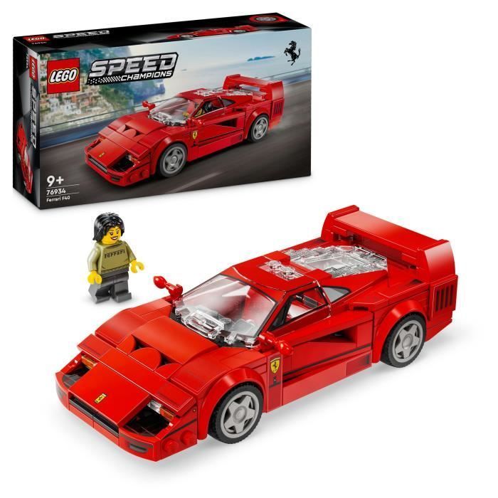 LEGO® Speed Champions 76934 Ferrari F40 Supercar - Veicolo giocattolo per bambini e bambine