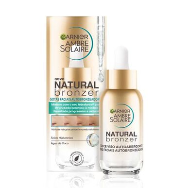 Garnier Ambre Solaire Itseruskettavat Tipat Luonnolliselle Kasvopuuterille 30 ml