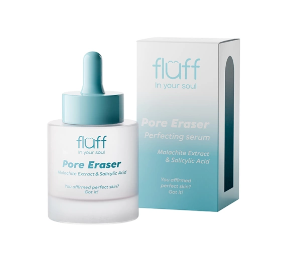 Fluff In Your Soul wygładzające serum z kwasem salicylowym i malachitem 30 ml