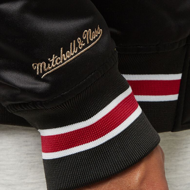 NBA-Satinjacke aus schwerem Material, Philadelphia 76ers