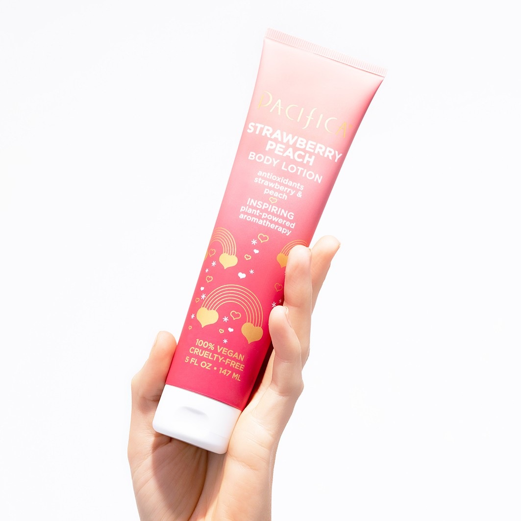 Pacifica Aardbei-Perzik Bodylotion - 147 ml