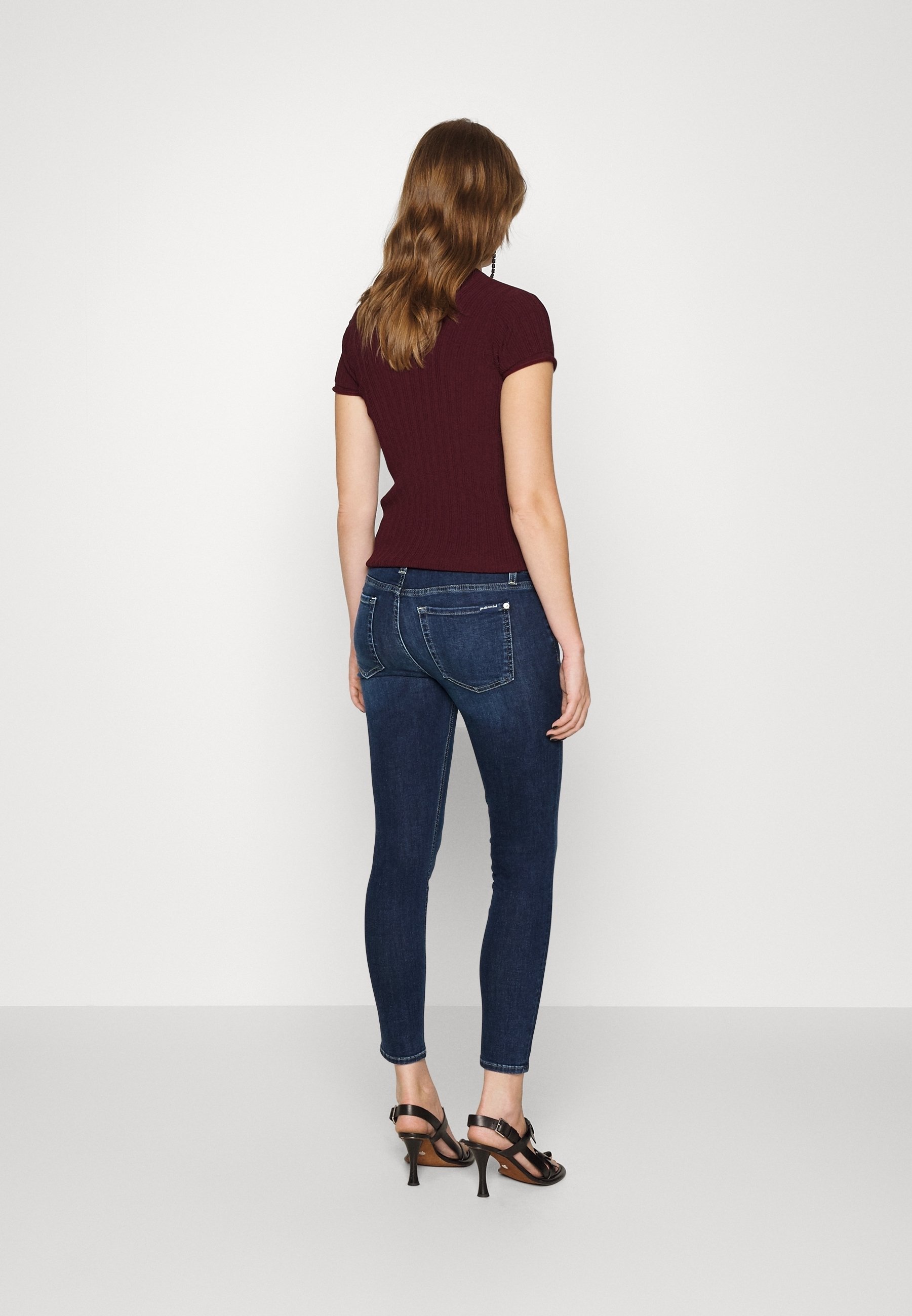 for all mankind Jeans Skinny Fit - hellblau