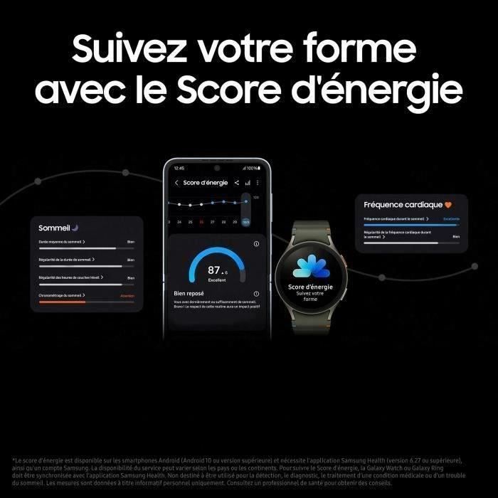 Smartwatch Samsung Galaxy Watch7 Bluetooth 40mm Verde (2024) - Ricondizionato - Condizioni eccellenti