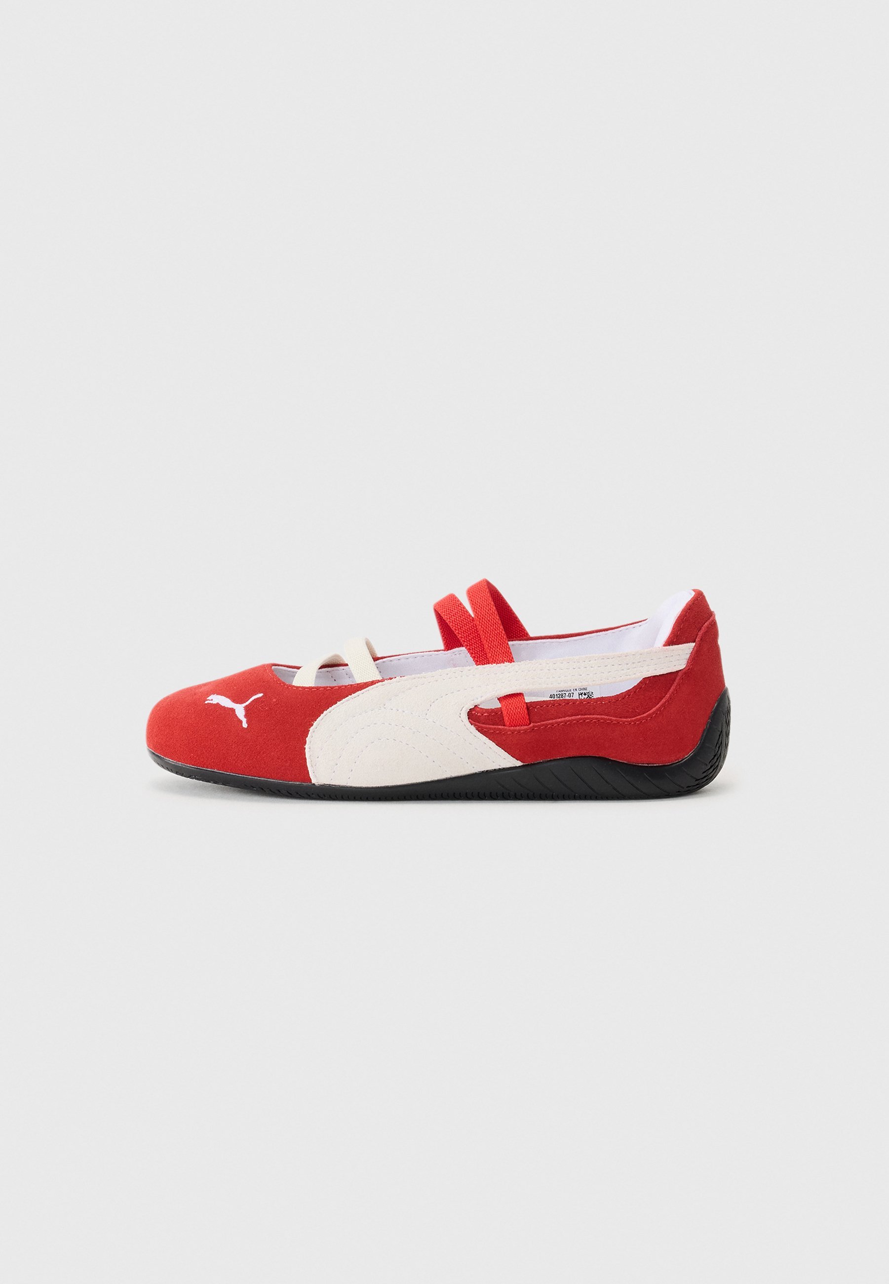 Puma SPEEDCAT - Ballerine - rosso/bianco/nero