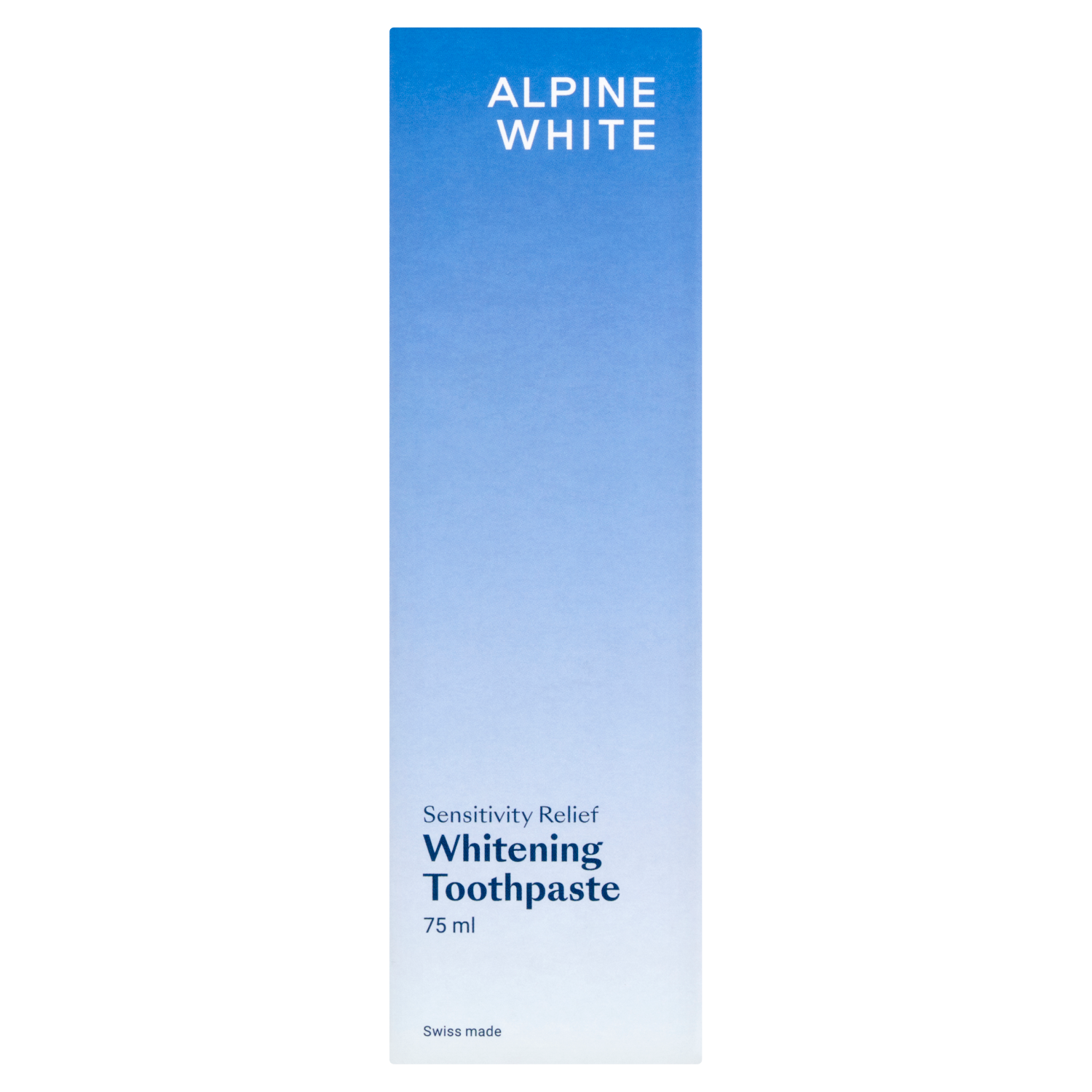 Alpine White -herkkyyden lievitys