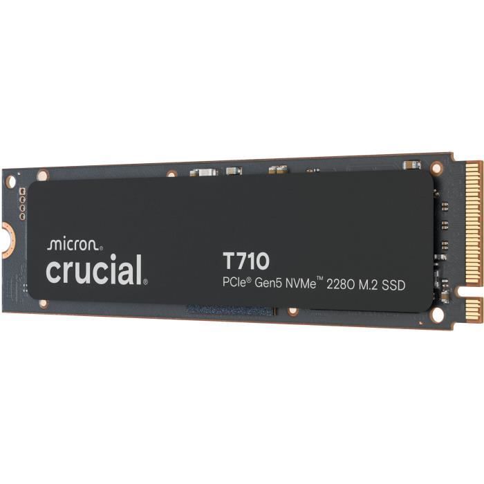 CRUCIAL - SSD interno - T710 - 2 TB - PCIe Gen5 NVMe M.2