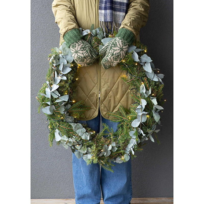 Light IT Lichterkette mit 40 LEDs, warmweiß, Gudbrandsdalen