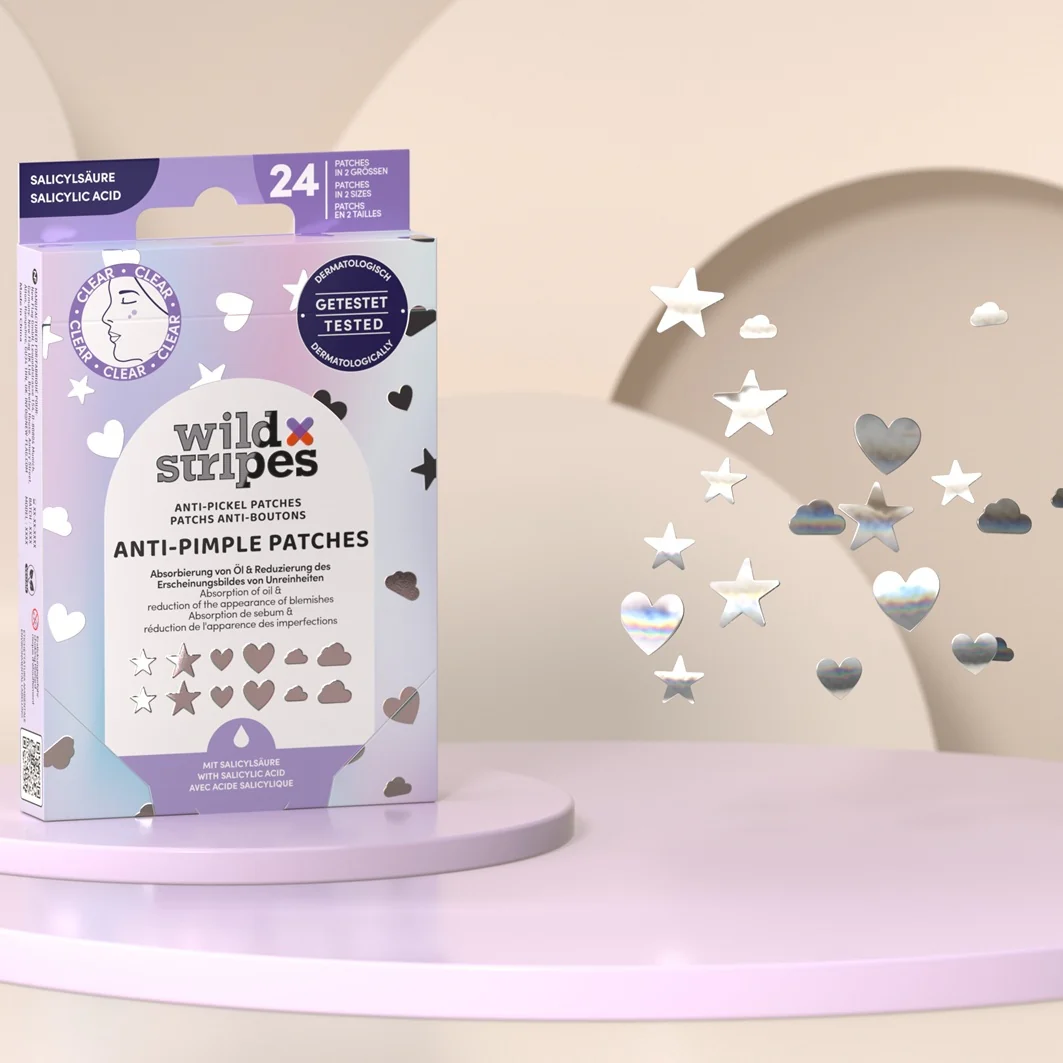 Patches Anti-Pimple Patches - Salicylic Acid - Tratt.viso 24 ore antimperfezioni, Maschera Purificante viso, Cerotti Purificanti