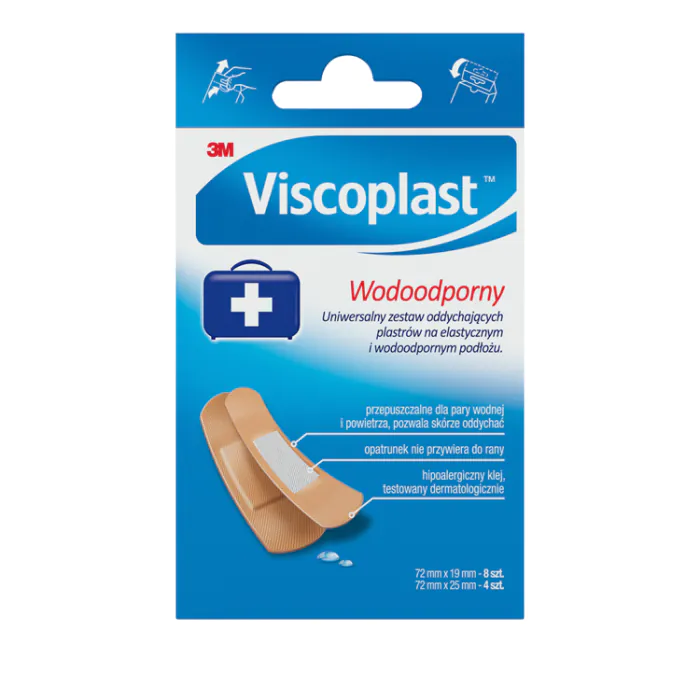 Viscoplast, Plastry opatrunkowe wodoodporne