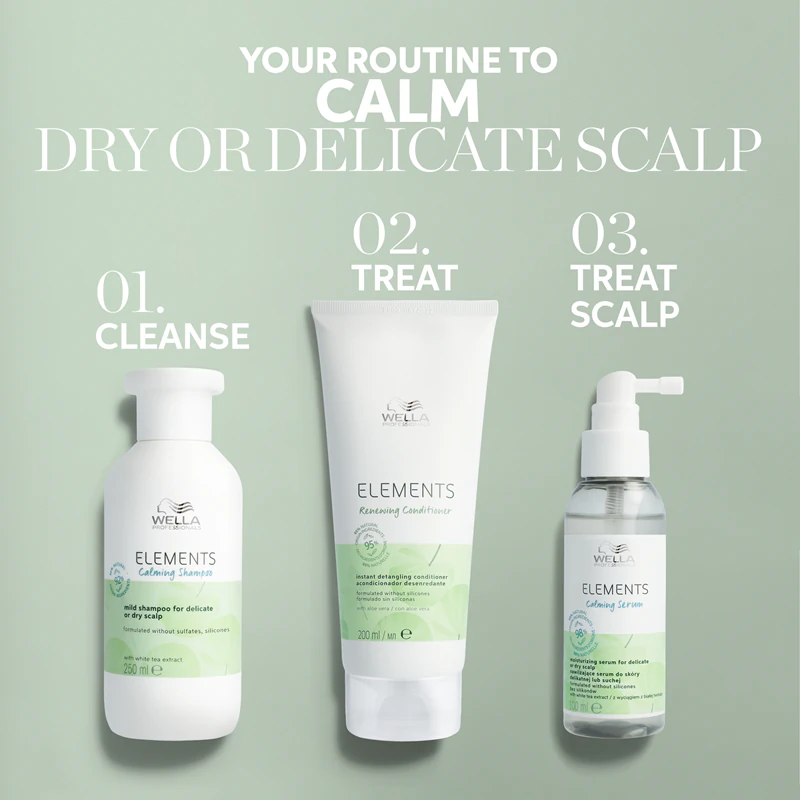 Wella Professionals Elements Calming Hydratační a zklidňující šampon pro citlivou pleť