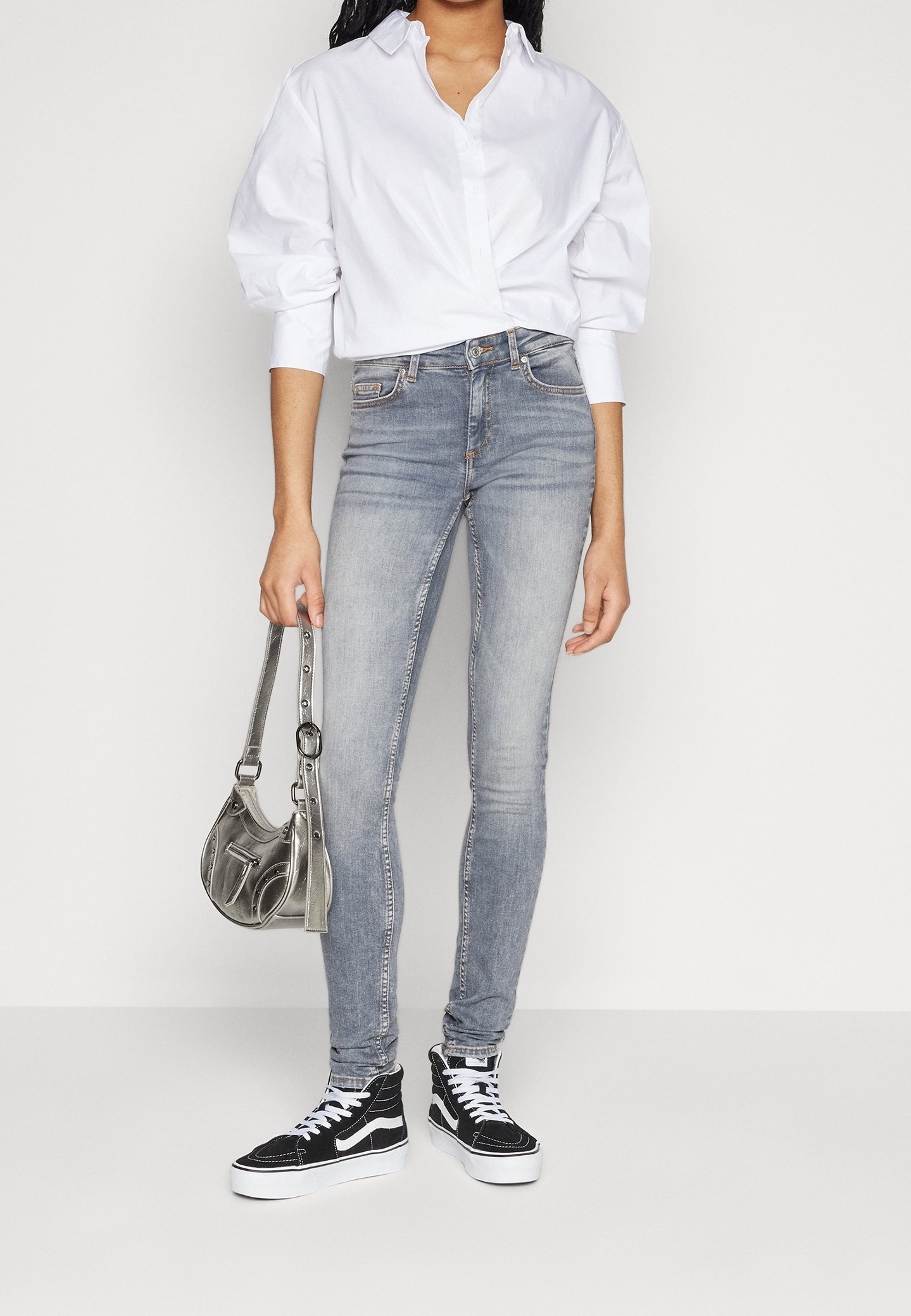 Jeans skinny fit ONLY - denim grigio