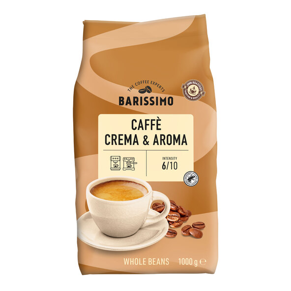 Caffè Crema & Aroma, 8 x 1 kg, hele bønner