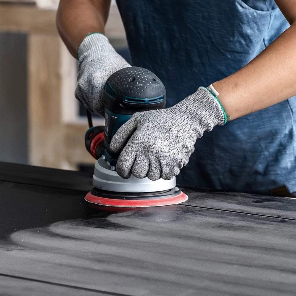 BOSCH 150 mm mittlere Exzenterschleifscheibe mit Klettverschluss und Schlaufe – Universal 2.608.900.007