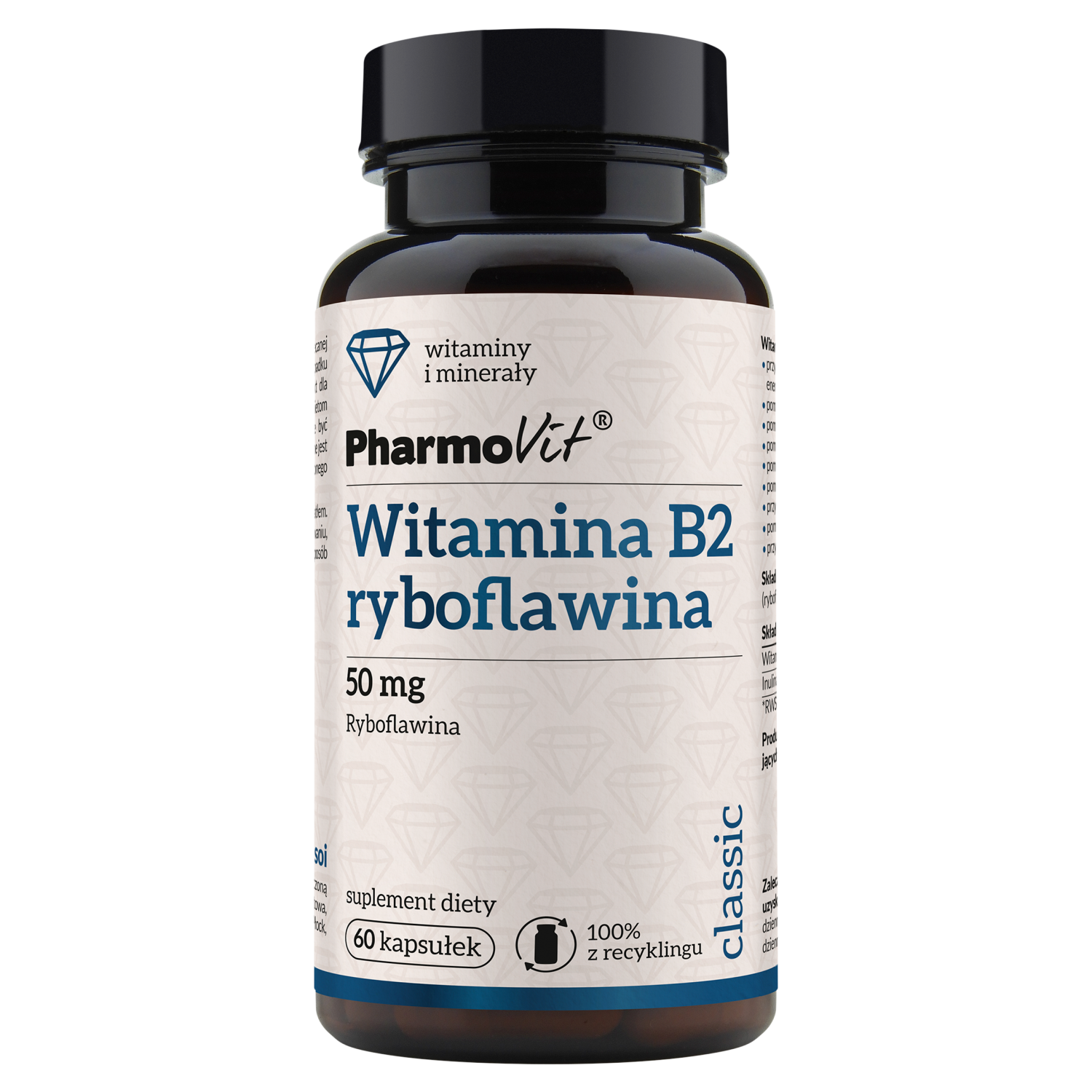 Pharmovit Vitamin B2 Riboflavin 50 mg