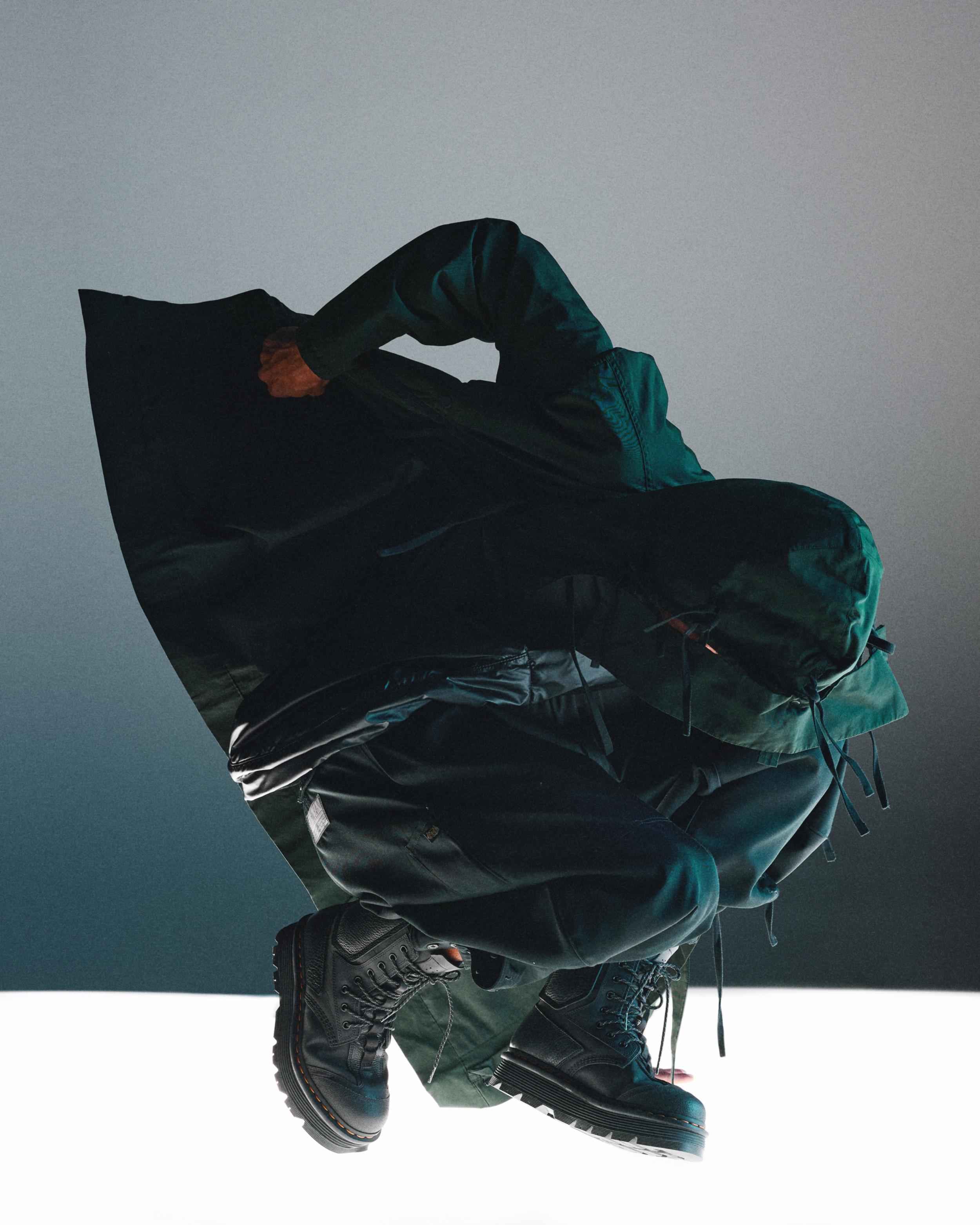 1460 Beta Zebzag Platform Boots