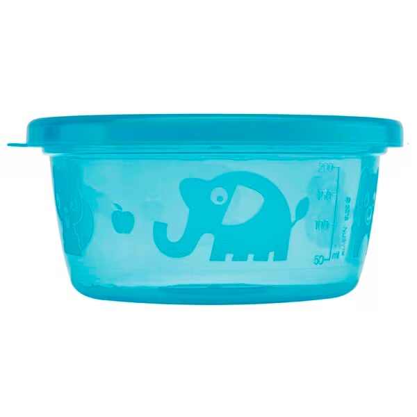 Nuby skledice za prigrizke - 4-delne - 240 ml - 4 kosi