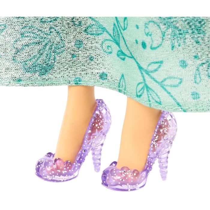 Ariel Doll 29 cm, Mattel Disney Princess Doll Dress and Accessories HLW10