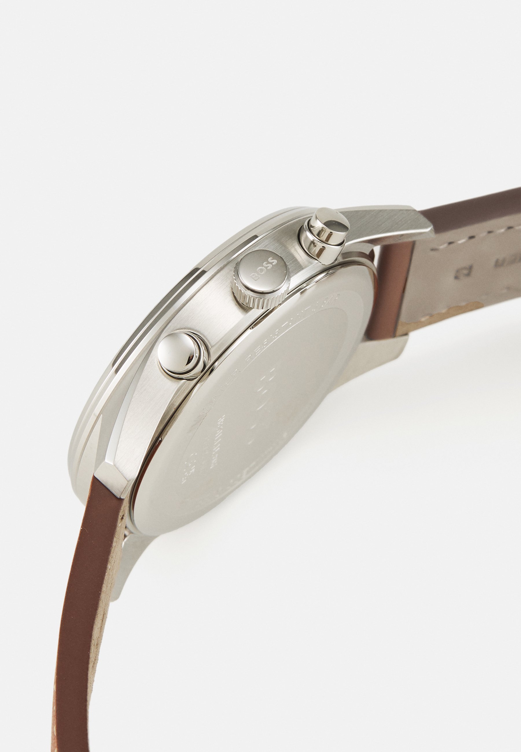 BOSS SKYTRAVELLER - Montre chronographe - marron/noir
