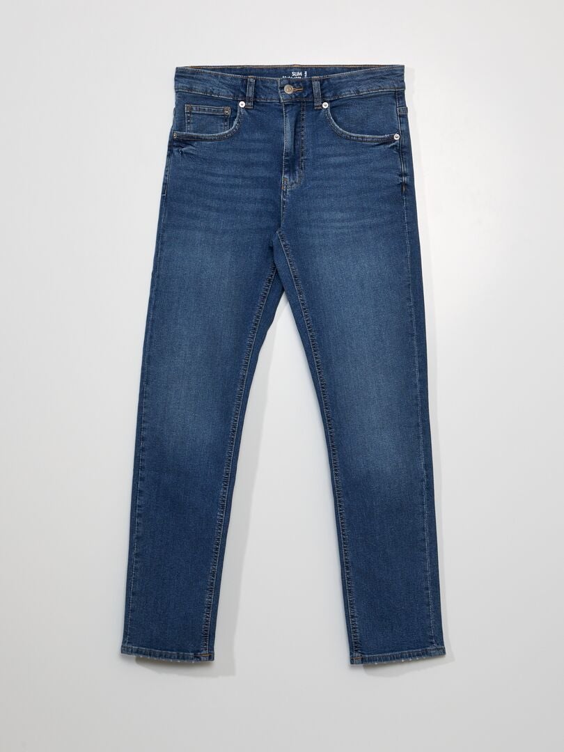 Calça jeans slim - tamanho 30 - azul