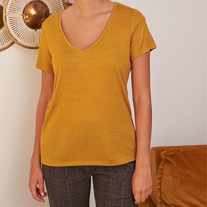 Tričko Femme Jaune