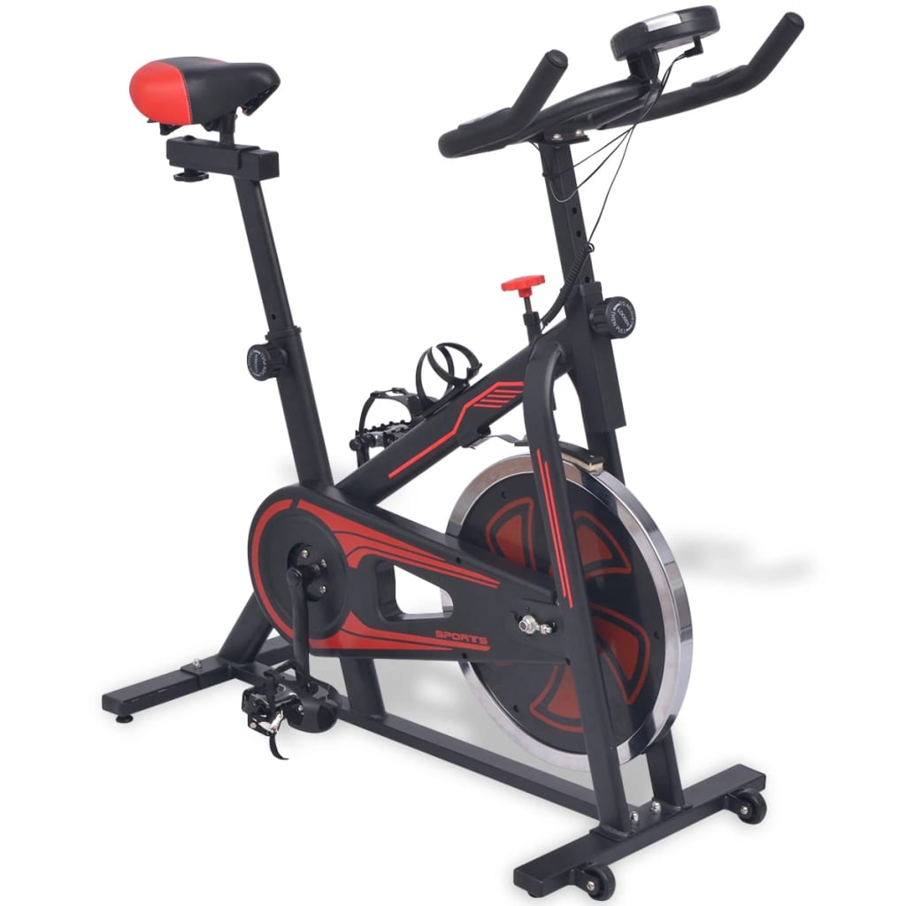 Heimtrainer mit Pulssensoren