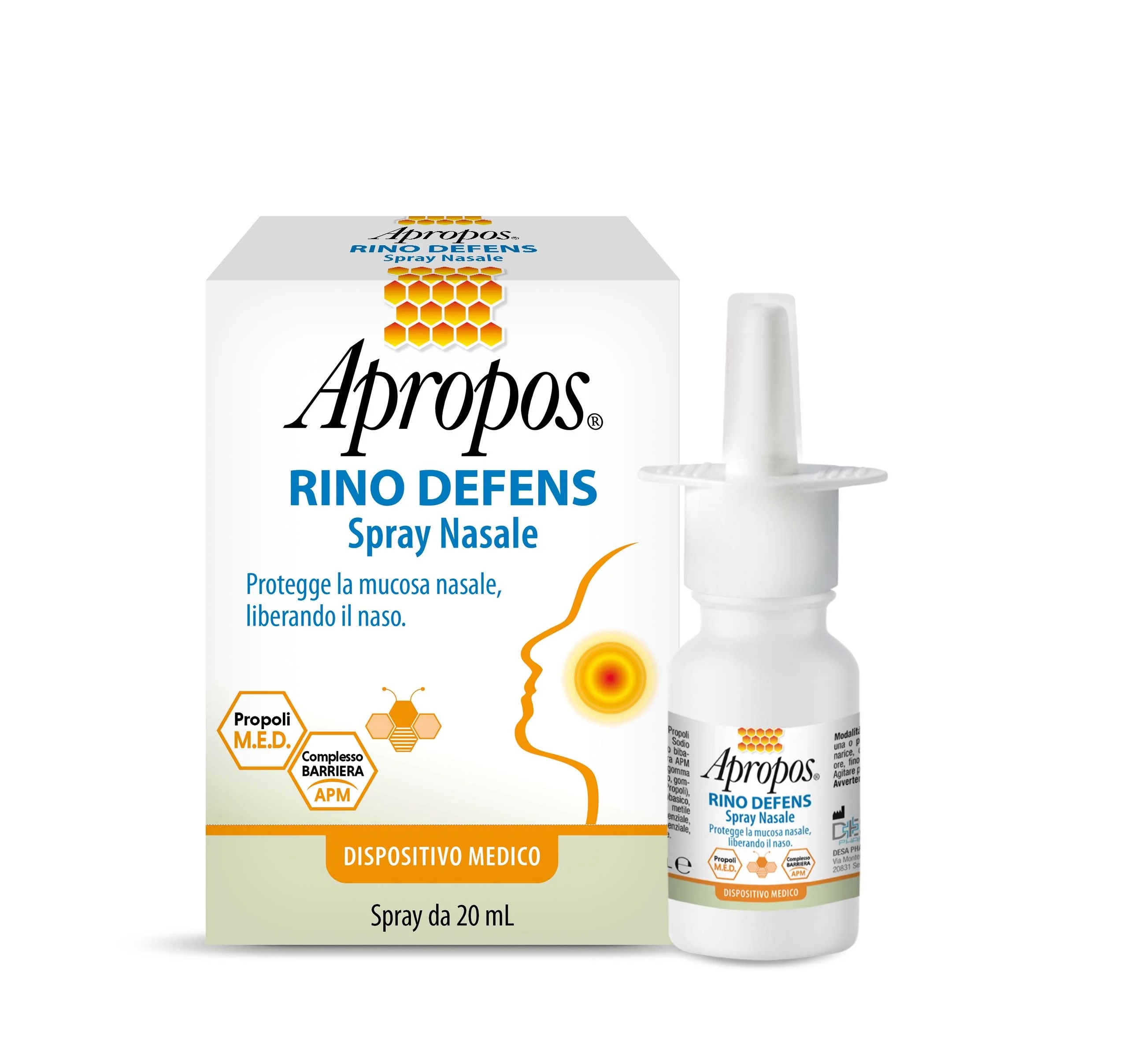 APROPOS Spray nasal décongestionnant Apropos Rino Defens 20 ml