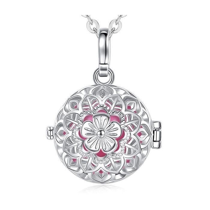 Bola de Grossesse cage Fleur de Peche Boule Rose cadeau future maman