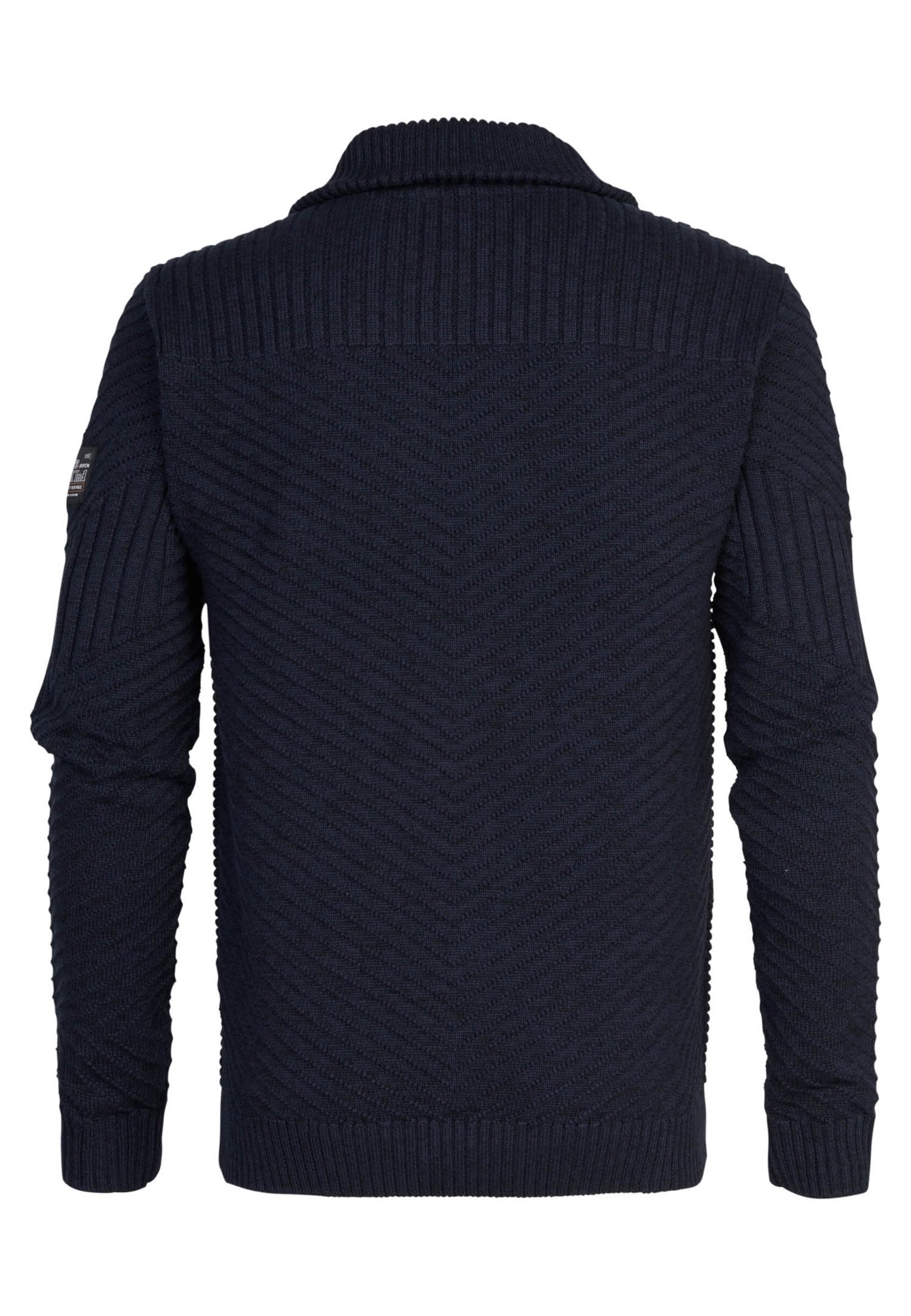 Petrol Industries Cardigan - blauw