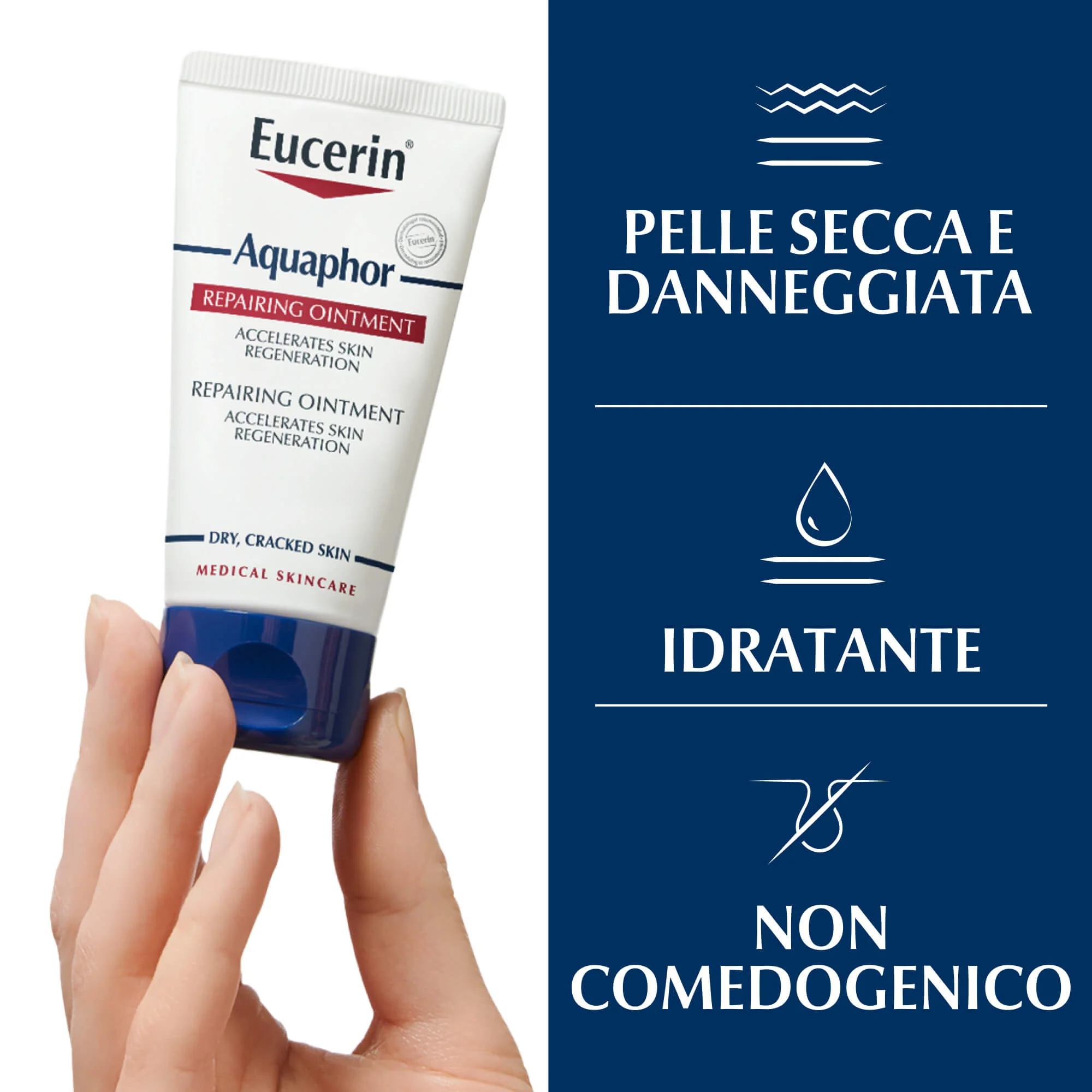 Aquaphor Aquaphor riparatore pelli danneggiate - Trattamento Riparatore, Crema Corpo