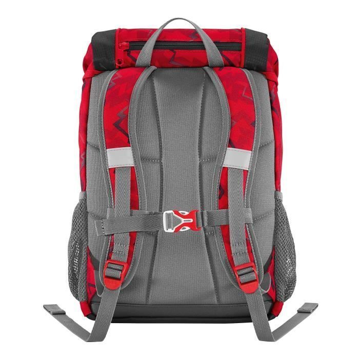 Set de sac à dos pour enfants - STEP BY STEP - Monster Truck Rocky - Rouge - 35 cm - Ergonomique