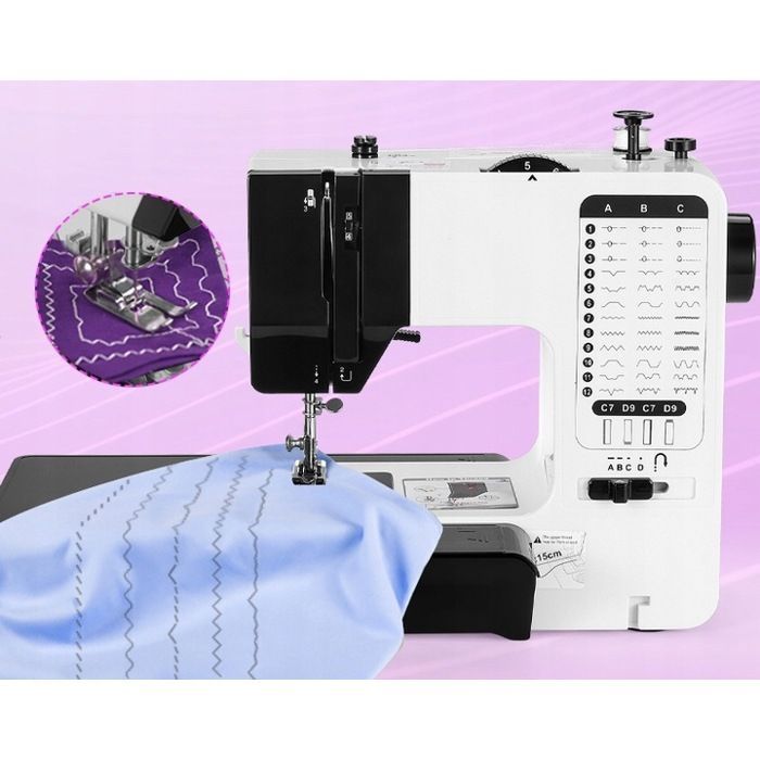 Máquina de costura doméstica mecânica robusta com 38 programas 738-38