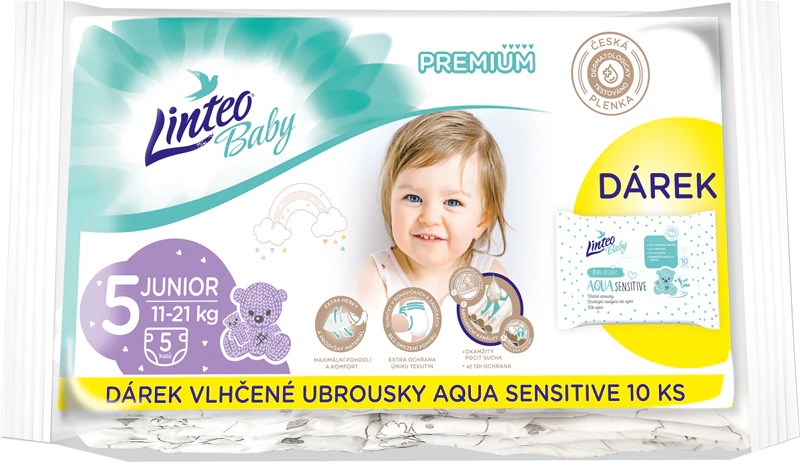 Linteo Baby Premium Junior vienreizējās lietošanas autiņbiksītes