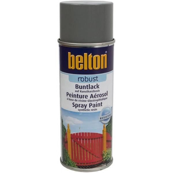 Peinture époxy en aérosol - Belton - Robust - RAL 7005 Gris souris - 400ml - Résistante aux chocs