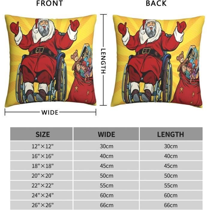 Funda de almohada - Sintética - Rayada - Cuadrada