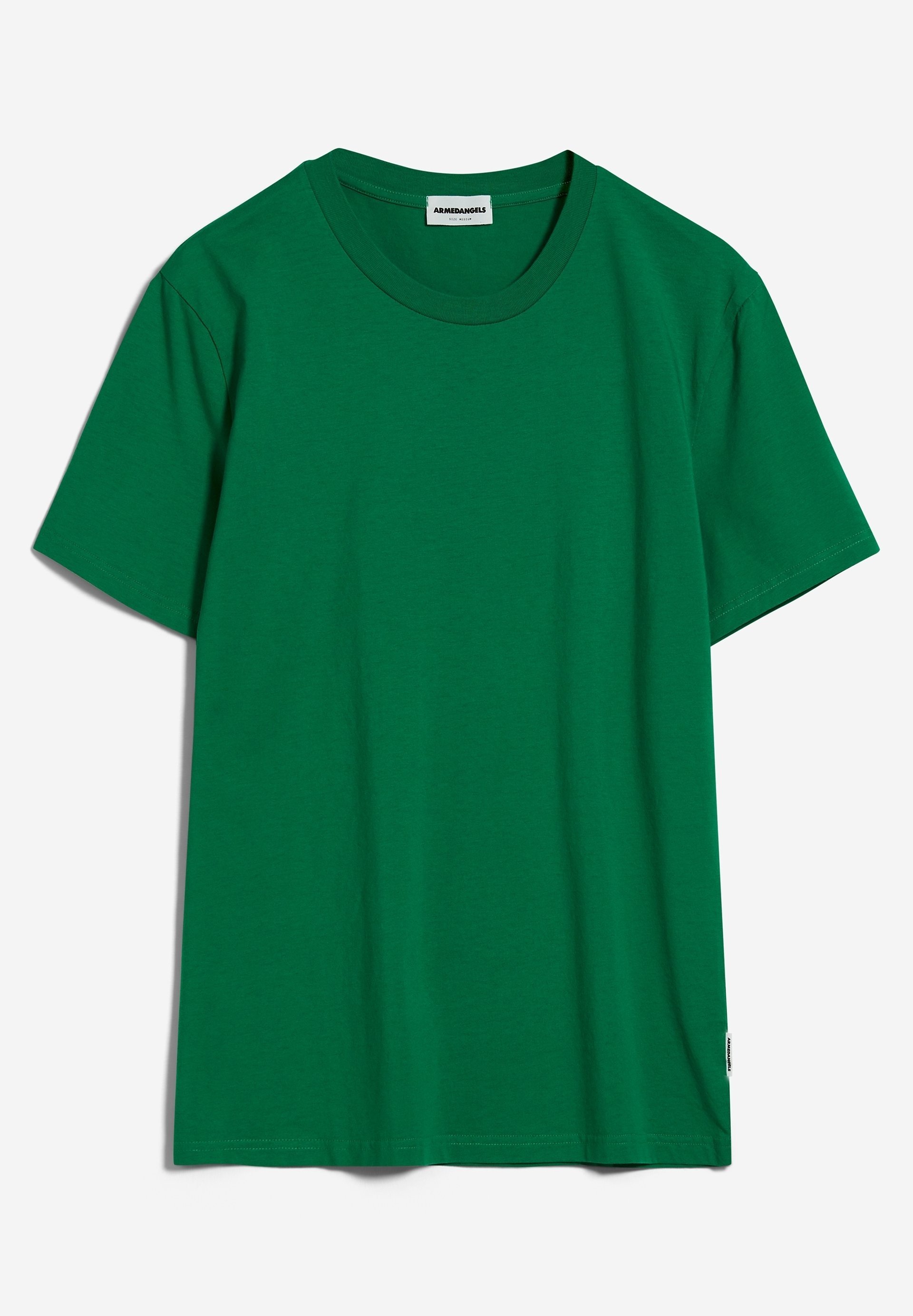 Armedangels basic T-shirt - donkergroen