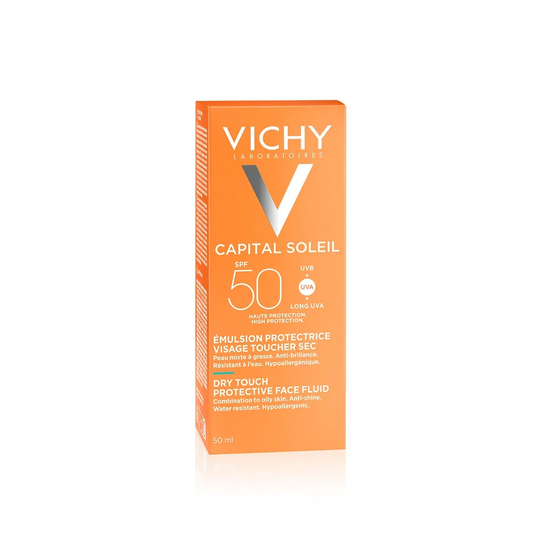 Capital Soleil Capital Soleil Viso Dry Touch SPF 50 - Solare viso alta prot.