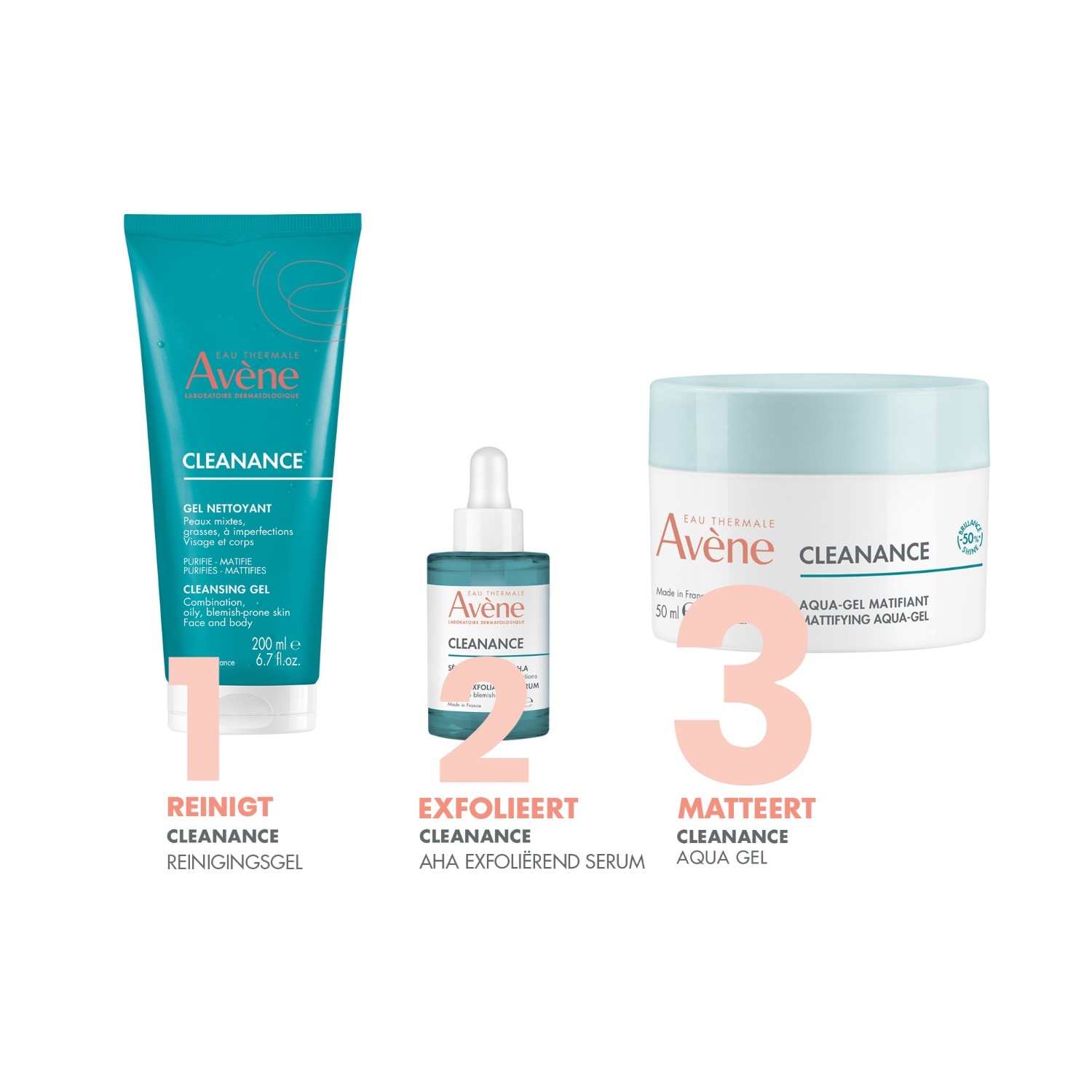 Avène Cleanance matirajući Aqua-Gel – 50 ml