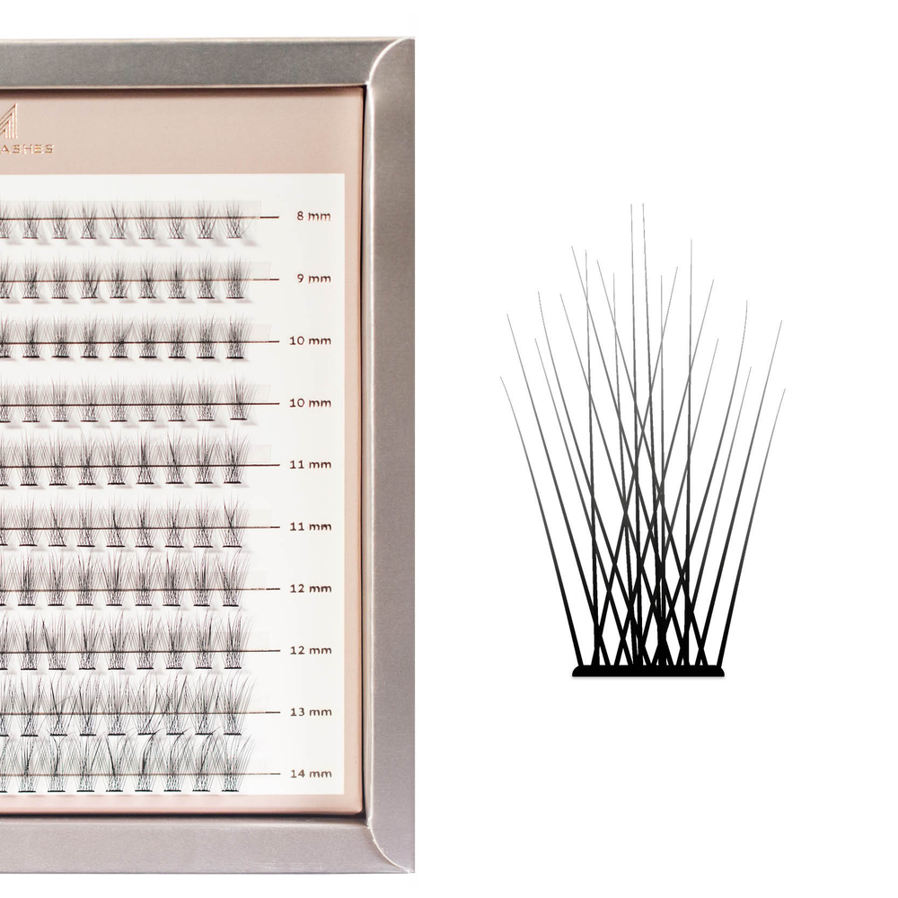 Many Lashes Master Box 20D True Volume skropstu tuša