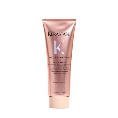 Kérastase Gloss Absolu Insta Glaze Acondicionador para cabello largo, control del encrespamiento, 250 ml