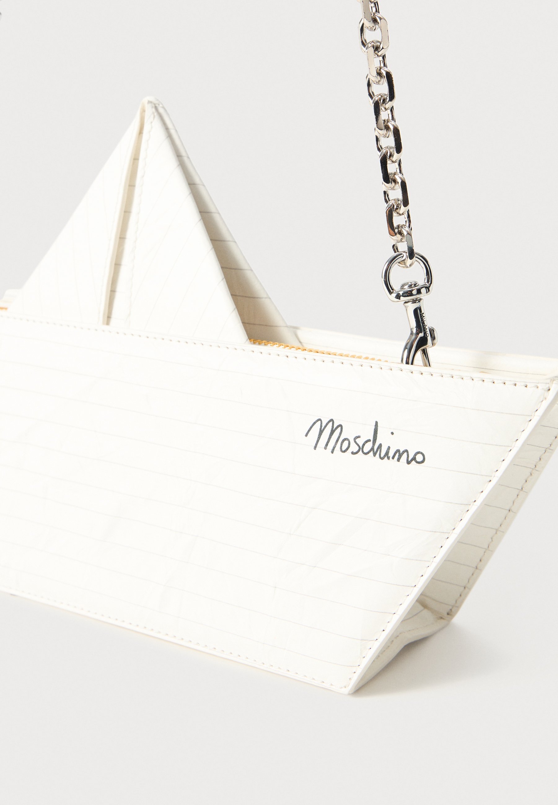 MOSCHINO BORSA - Borsa a tracolla - bianca