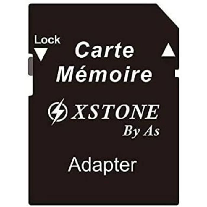 Tarjeta de memoria Micro SD Clase 10 XSTONE de 128 GB con adaptador y lector de tarjetas para teléfono/GPS/tableta/PC