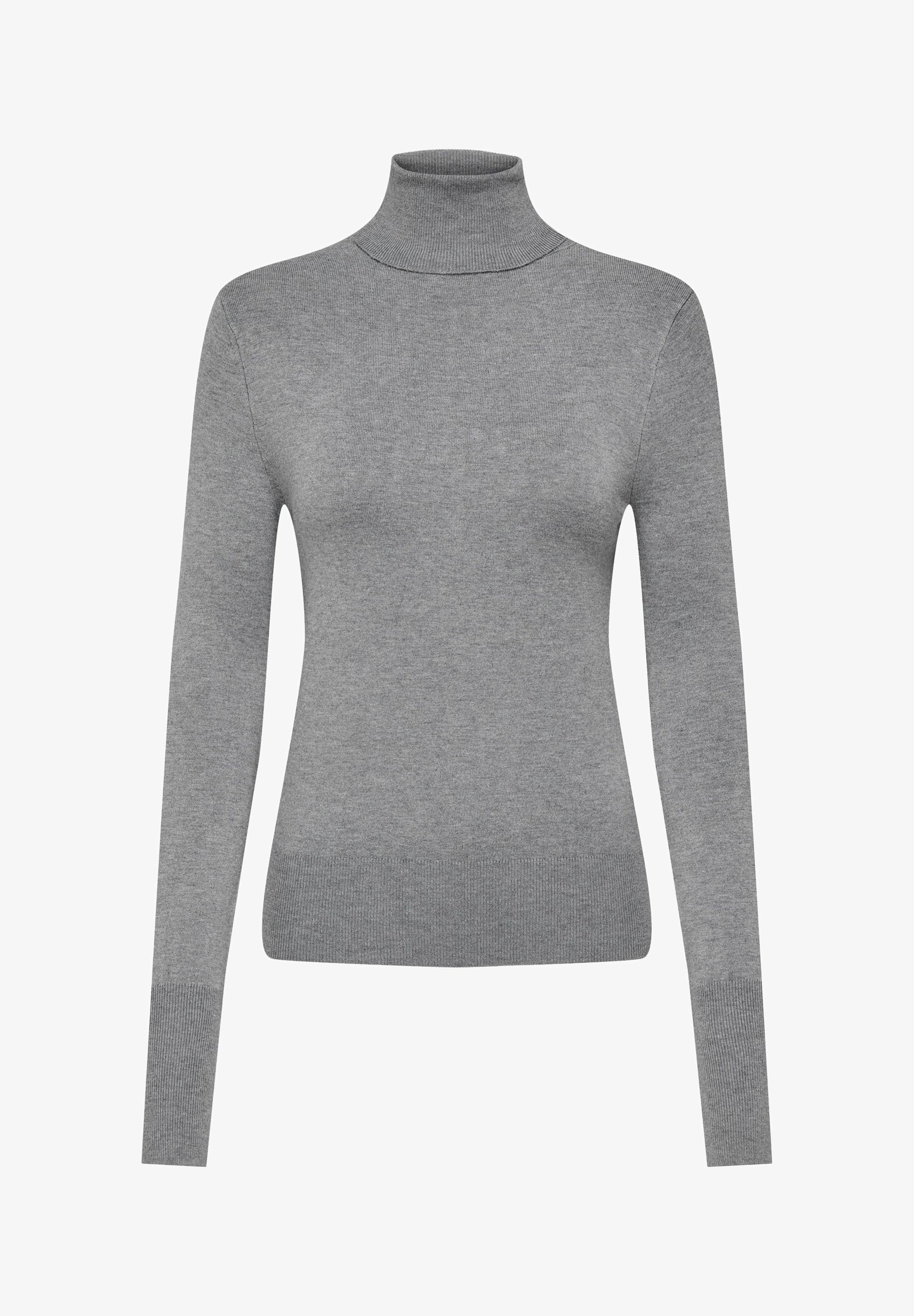ONLY ONLVENICE ROLLNECK - Pulover - svetlo siva melange