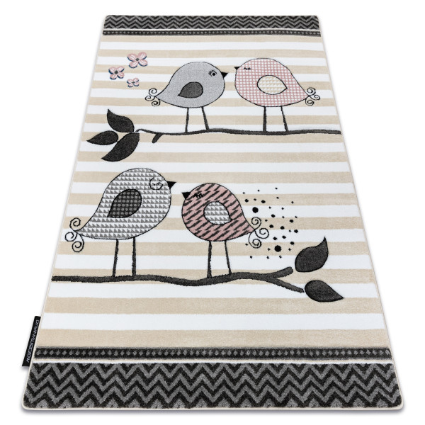 Dywan PETIT BIRDS PTASZKI krem 120x170 cm