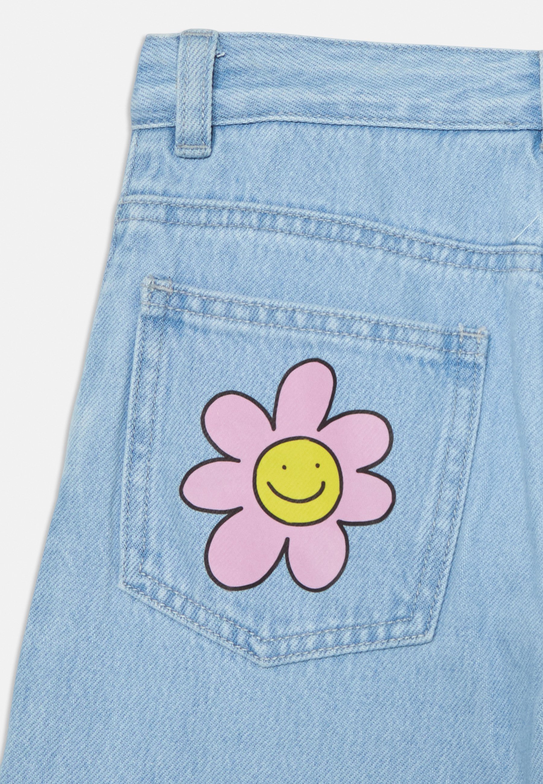 Stella McCartney Kids jeans met rechte pijpen - lichtblauwe denim