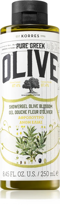 „Korres Pure Greek Olive & Olive Blossom“ dušo želė