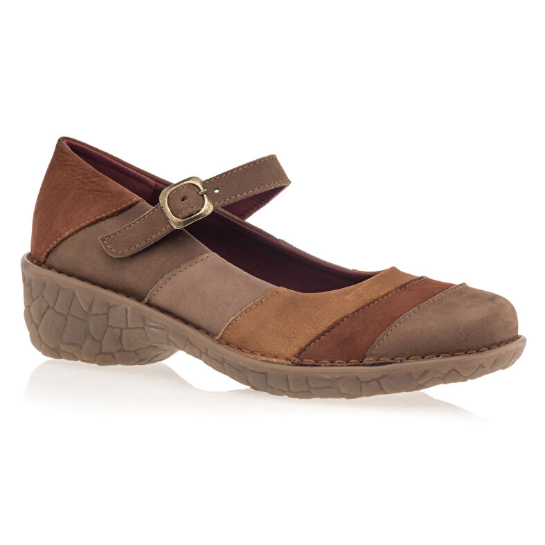 Bailarinas/Mary Janes marrones para mujer