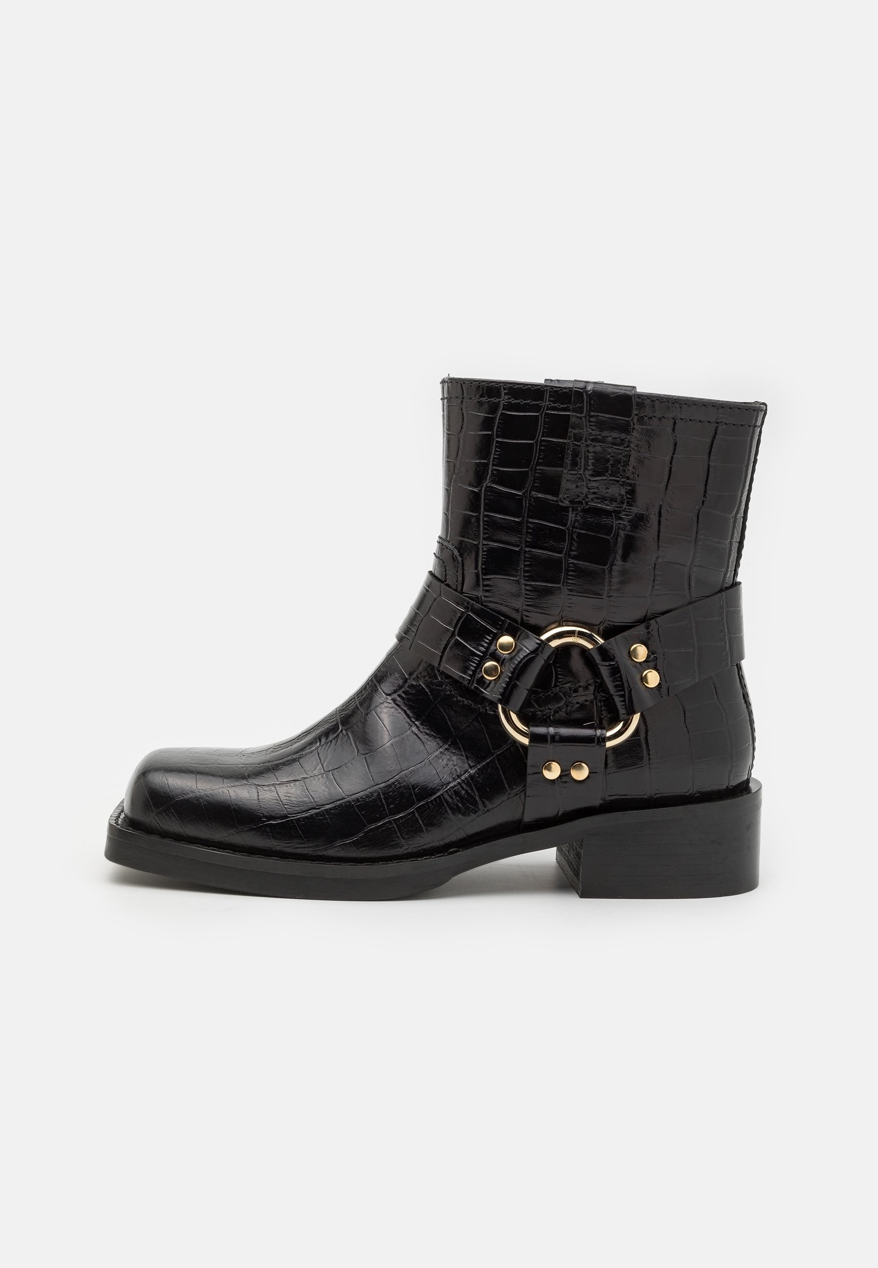 Billi Bi Stivaletto da cowboy/biker - nero