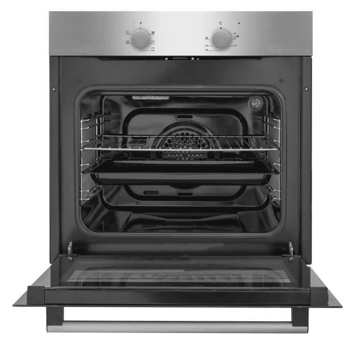 Forno da incasso con pulizia catalitica - riscaldamento ventilato OCEANIC F60IX Acciaio inox - 59,5 x 59,5 x 56,6 cm